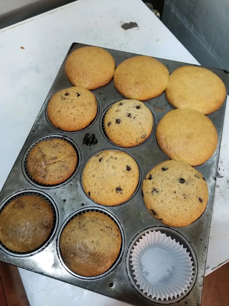 Blueberry Corn and Chocolate Chip Muffins